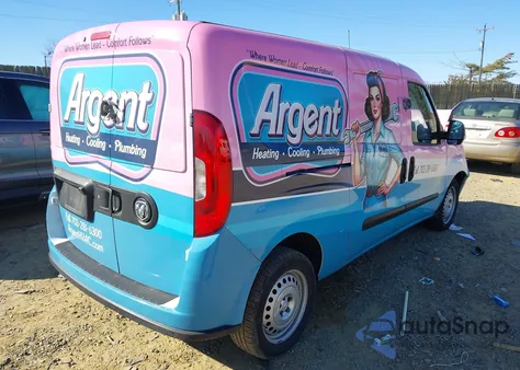 2022 Ram Promaster City Cargo Van from USA, damaged, VIN ZFBHRFAB0N6X65647